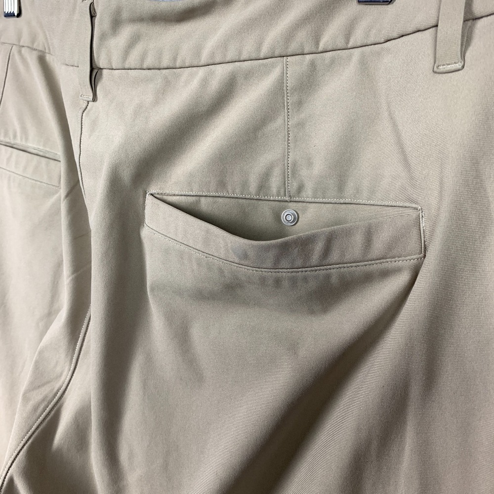 Lululemon‎ Commission Pant Men's Size 36 Trench Tan Warpstreme Stretch Chino - Picture 6 of 14